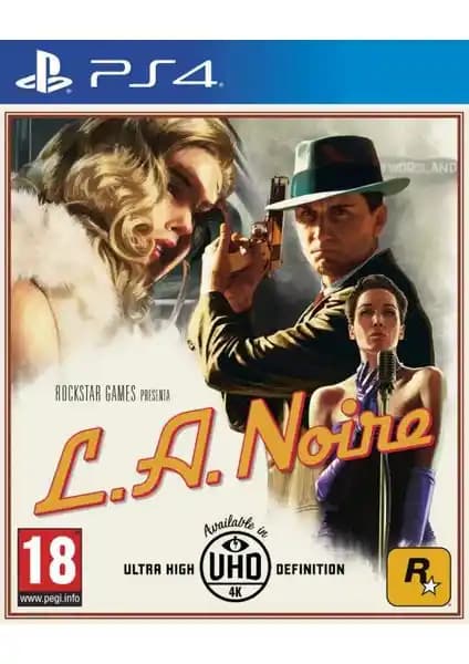 L.A. Noire PS4: 1940'lar Los Angeles atmosferinde suç ve macera oyunu