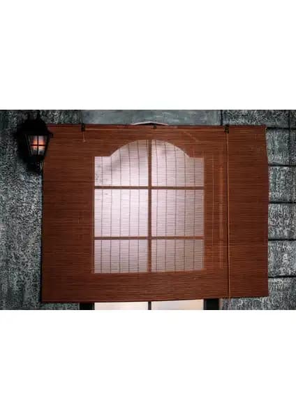 Linadora Bambu Stor Mokka ve Tekzen Bambu Store Perde Karşılaştırması 2