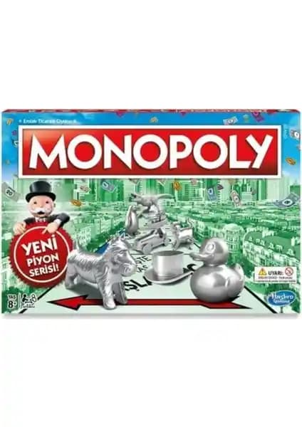 Monopoly Klasik Yeni Piyon Serisi: Strateji ve Eğlence Sunan Klasik Emlak Oyunu