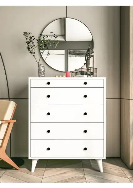Montenero Şifonyer Cordoba ve Parlak Beyaz Modellerinin Detaylı Karşılaştırması 2