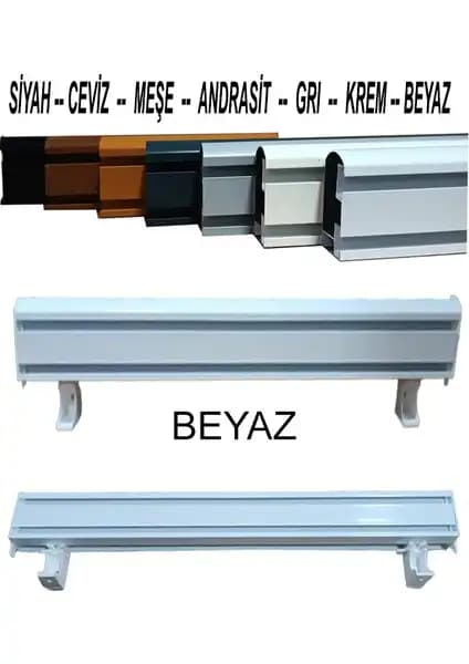 Orlenda Ahşap Başlıklı ve Perdemix Dekoratif Perde Ray Kornişi Karşılaştırması 2