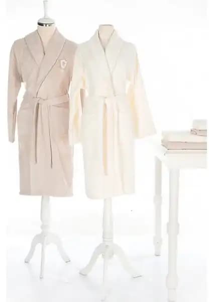 Özdilek Dory Lila-Gri ve Wedding Krem-Taş Aile Bornoz Setleri Karşılaştırması ve Özellikleri 2
