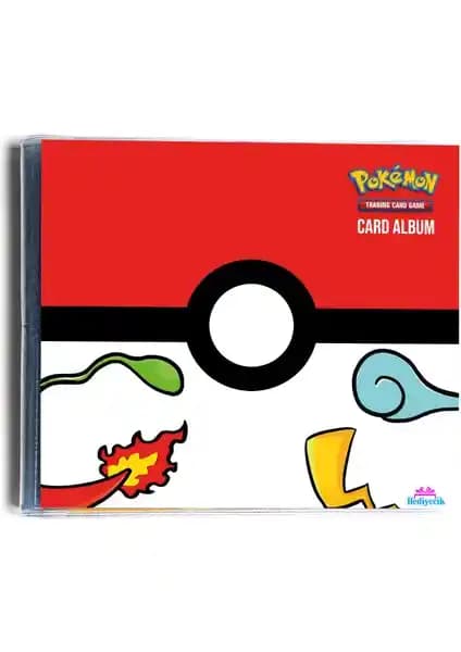 Pokemon tutkunları için 240'lı oyun kartı albümü, düzenli saklama ve koleksiyon geliştirme imkanı sunar