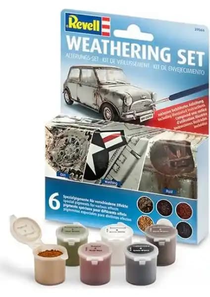 Revell Eskitme Kiti 39066 ile modellerinizde gerçekçi eski dokunuşlar yapın
