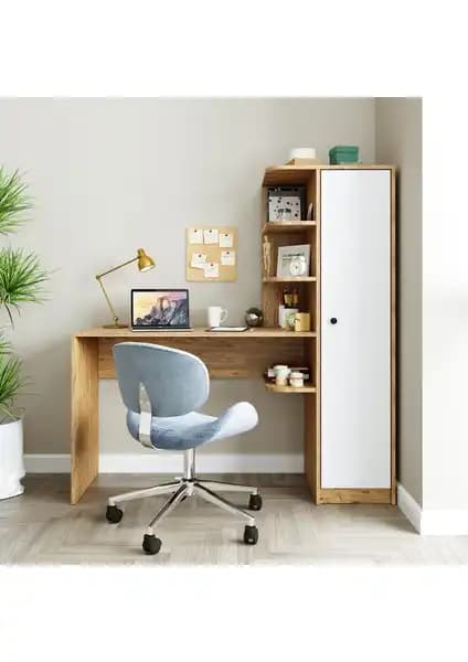 Roomart Roma Raflı Çalışma Masası Karşılaştırması: Modern ve İşlevsel Modellerin Özellikleri 1