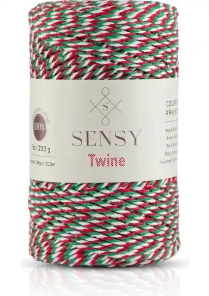 Sensy Premium 200 Metre 200 G Paket Ip - Çok Yönlü ve Renkli Dekorasyon İpi