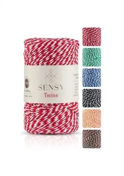 Sensy Premium 200 Metre Paket İp: Çok Yönlü Dekorasyon ve Paketleme Malzemesi