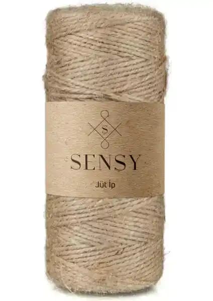 Sensy Premium Jüt İp: Doğal ve Dayanıklı Süsleme ve Paketleme Malzemesi