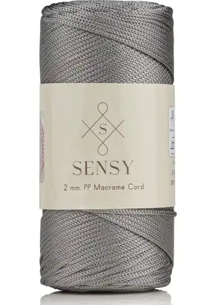 Sensy Premium Polyester Makrome İpi 2 mm 200 gr Çok Yönlü Kullanım ve Yüksek Kalite