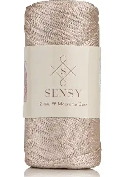 Sensy Premium Polyester Makrome İpi: Yüksek Kalite ve Renk Seçenekleriyle Dekoratif Projeler