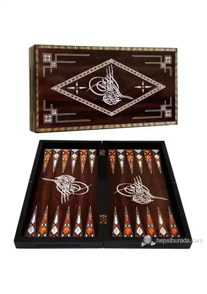 Star Antik Sedef Tavla Osmanlı Motifleriyle Geleneksel ve Şık Tasarım