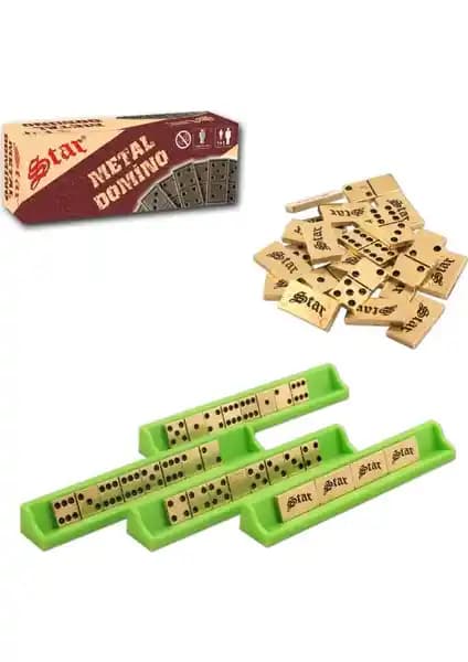 Star Domino Zamak Metal: Dayanıklı ve Estetik Masa Oyunu Seti
