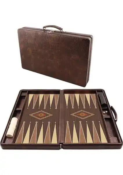 Star Oyun Aletleri Lüks Deri Tavla Takımı Şıklık ve Dayanıklılığı Bir Arada Sunar