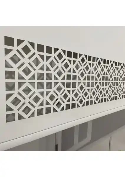 Stor Perde Karşılaştırması: Ekru ve Krem Renkli Mekanik Lazer Kesim Modelleri