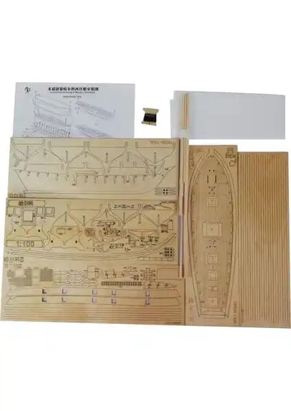 Strade Store Ahşap Gemi Montaj Modeli: Gerçekçilik ve Detaylarla Öne Çıkan Tasarım