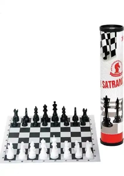 Taşınabilir ve Eğitici Rulo Satranç Seti ile Öğrenme ve Eğlence Bir Arada