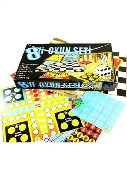 Tekreyonda 8'li Oyun Seti ile Çocuklar ve Aileler İçin Eğlence ve Strateji Fırsatı