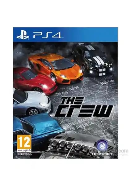 The Crew PS4 Oyunu: Geniş Açık Dünya ve Çok Oyunculu Yarış Deneyimi