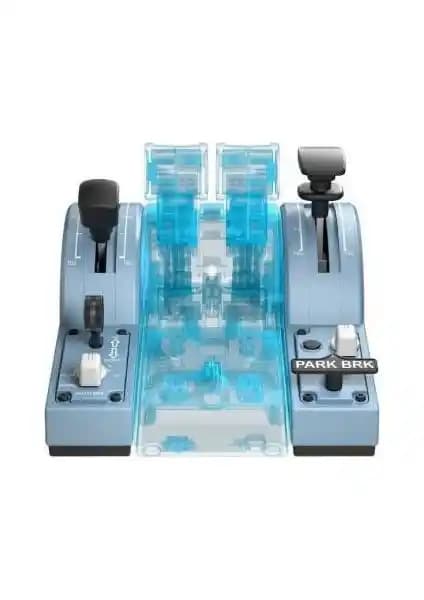 Thrustmaster TCA Quadrant Airbus Edition: Profesyonel Uçuş Simülatörü Ekipmanı