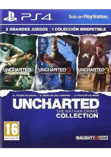 Uncharted: Nathan Drake Koleksiyonu PS4 Türkçe Altyazılı Oyun Seti Çekici ve Sürükleyici Deneyim Sunar