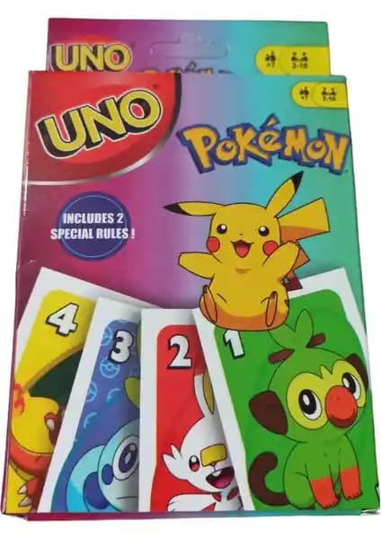 UNO Pokémon Oyun Kartları: Renkli ve Eğlenceli Kart Oyunları ile Strateji ve Görselliğin Buluşması
