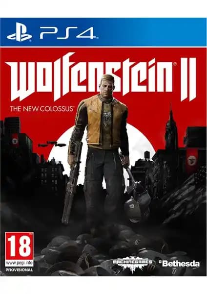 Wolfenstein II: The New Colossus PS4 Oyunu Sınırlı Sayıda Erişimle Sunulan Aksiyon ve FPS Deneyimi