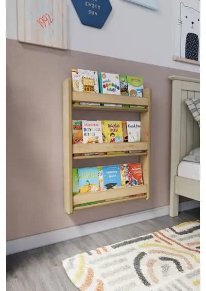 Zeo Wood Design Montessori Çocuk Kitaplıkları Karşılaştırması: 3 ve 4 Raflı Modellerin Özellikleri ve Kullanıcı Yorumları 1
