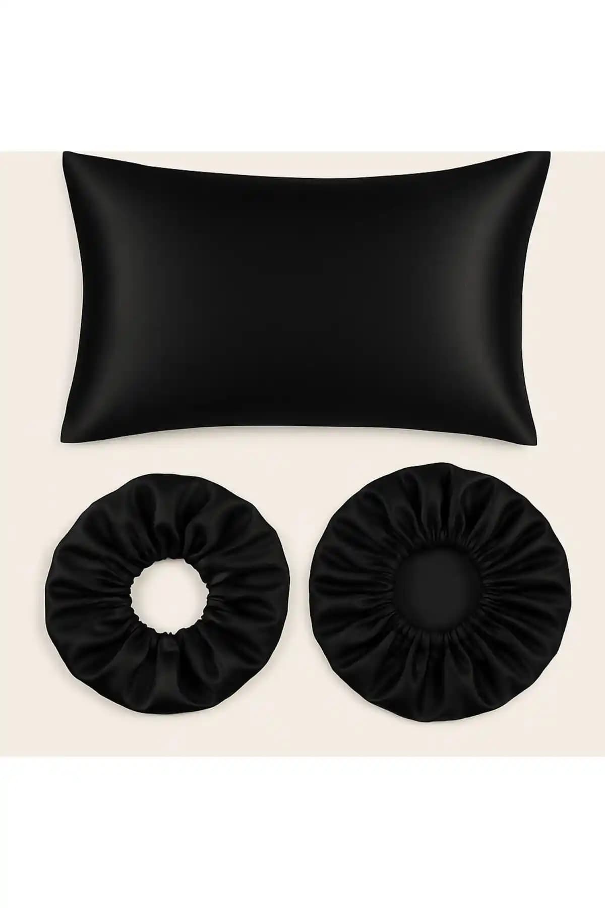 Dusk İpek Saten Yastık Kılıfı ve Aksesuar Seti Şıklık ve Konfor Sunar