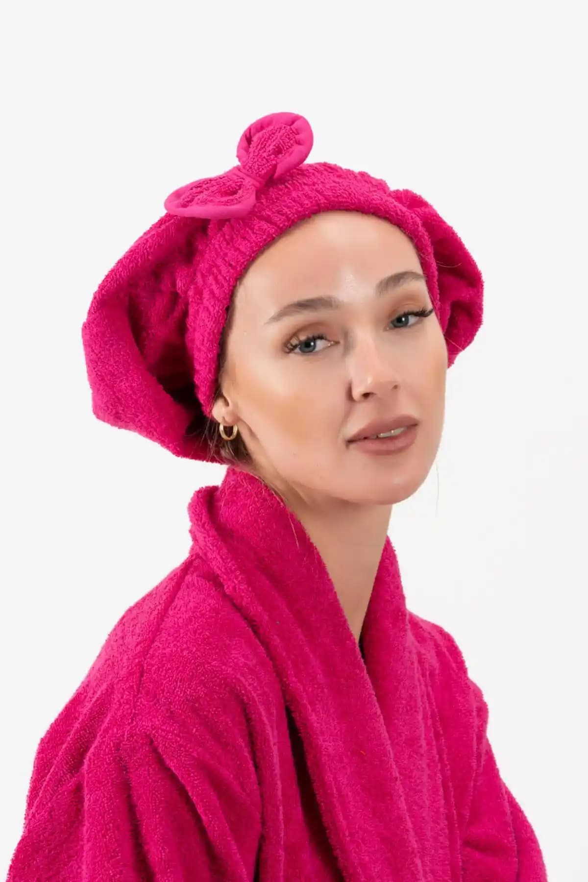 Ender Home CottonVerse Saç Kurulama Bonesi Doğal Konfor ve Şıklık Sunar