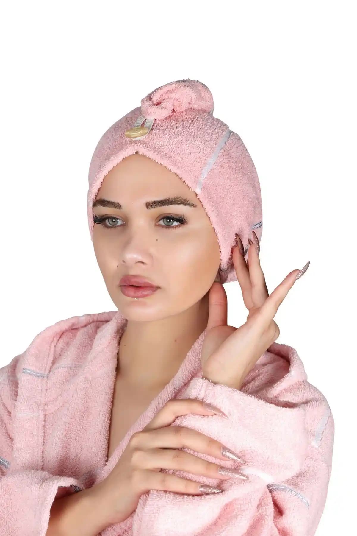 EŞMENOĞLU Havlu Bone Pudra: Yüksek Kalite ve Şık Tasarım ile Günlük Kullanım İçin Uygun