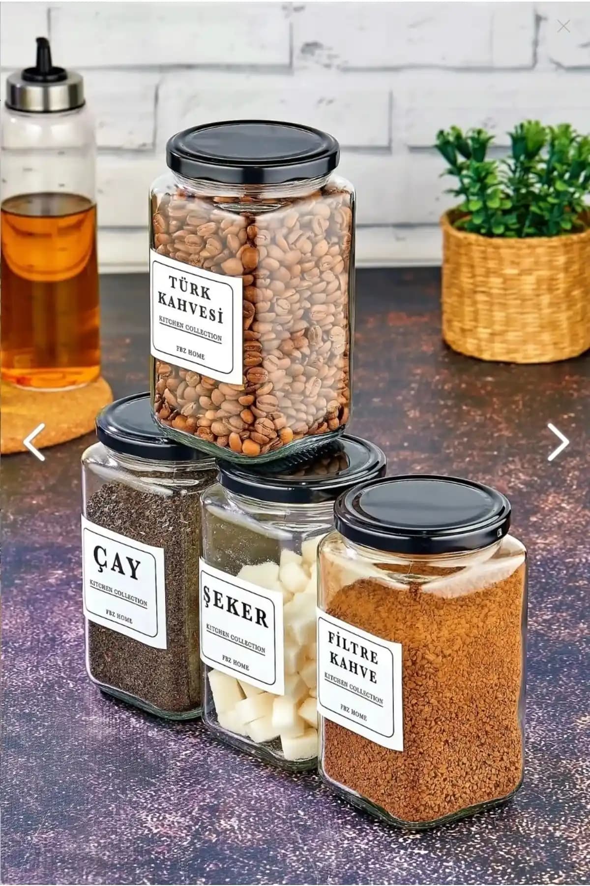 FBZhome 4'lü 850 ml Cam Saklama Kabı Seti Mutfak Düzeninizi Sağlamanın Pratik Yolu