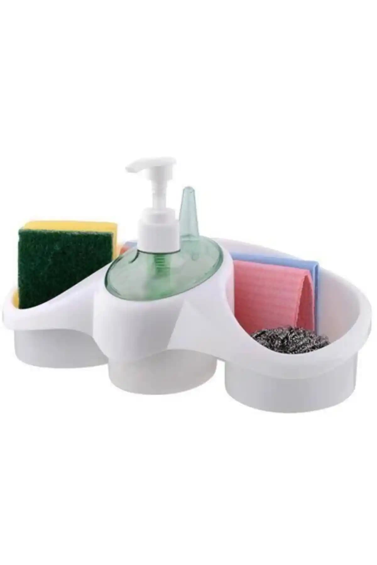 Genel Markalar Bulaşık Süngeri ve Sabunluk: Pratik ve Hijyenik Mutfak Çözümü