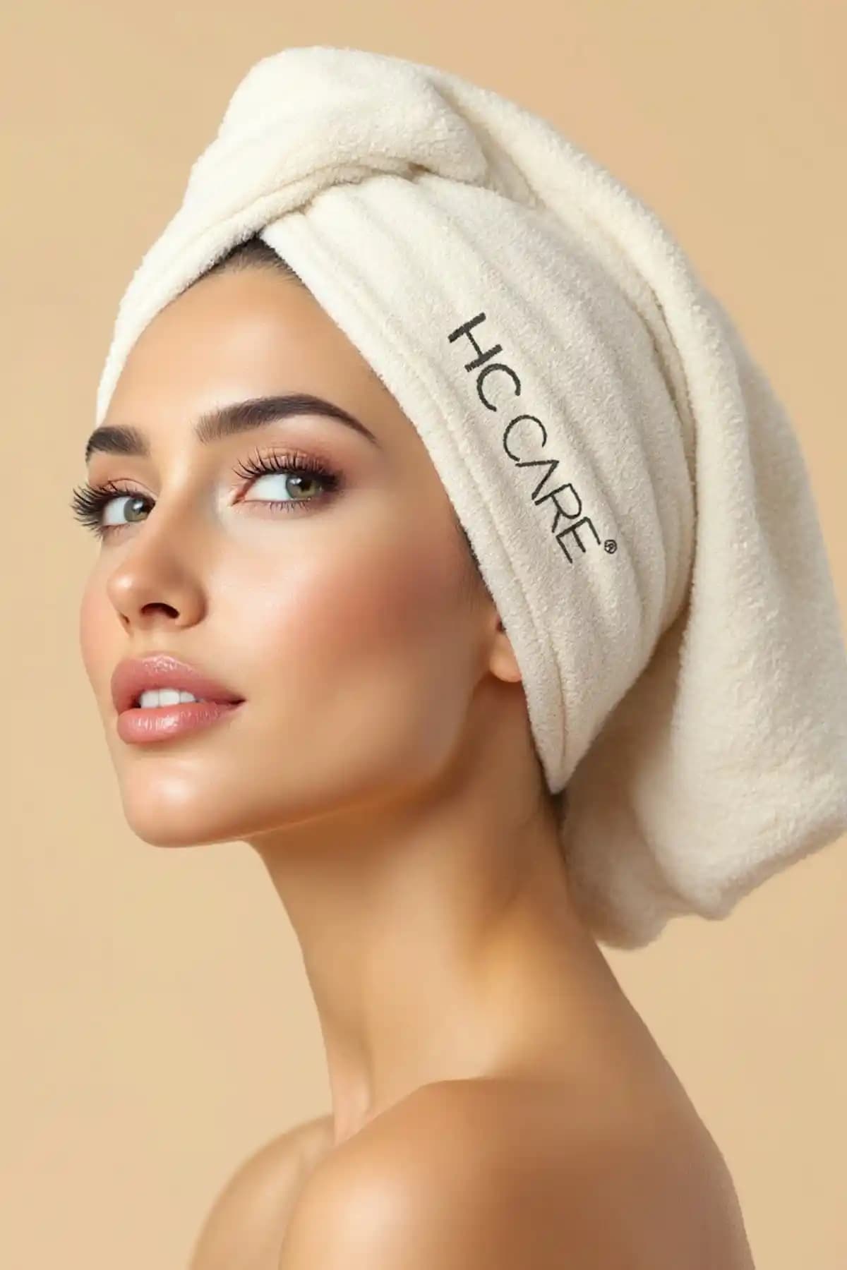 HC Care HC Saç Kurutma Bonesi: Hafif ve Emici Saç Kurutma Yardımı Ürünü