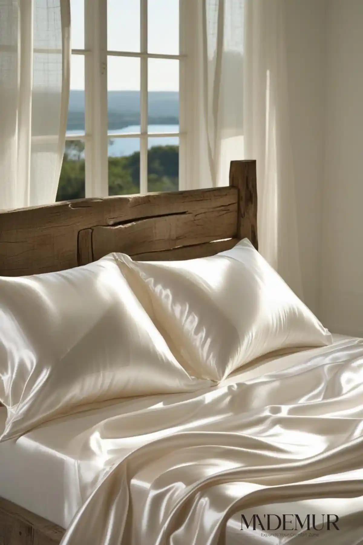 MA'DEMUR İpek Kılıf: Lüks ve Konfor Sunan %100 Saf İpekten Üretilmiş Yatak Oda Aksesuarı