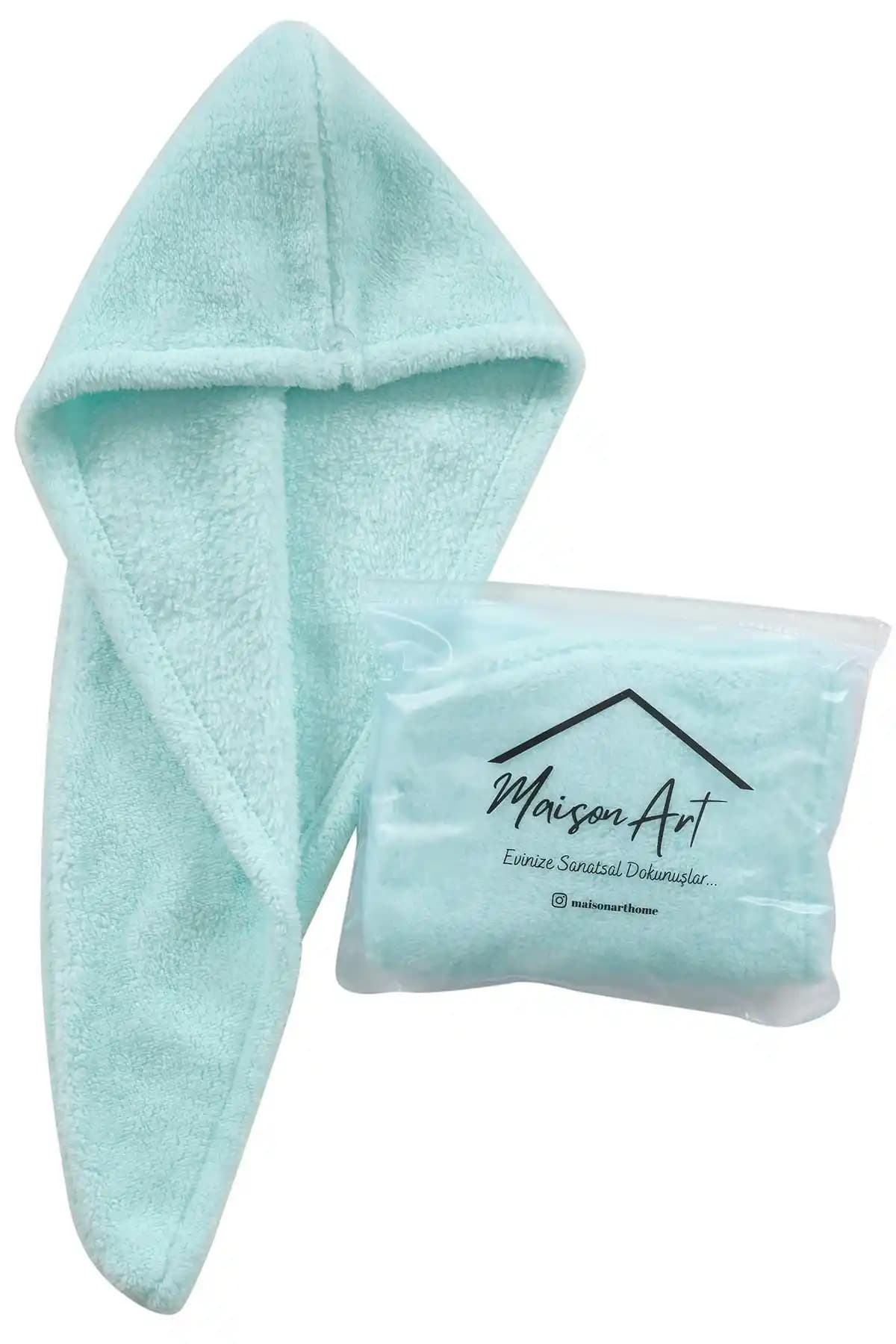 MaisonArt Dry Saç Kurutma Bonesi: Yüksek Performanslı ve Şık Mikrofiber Saç Havlusu