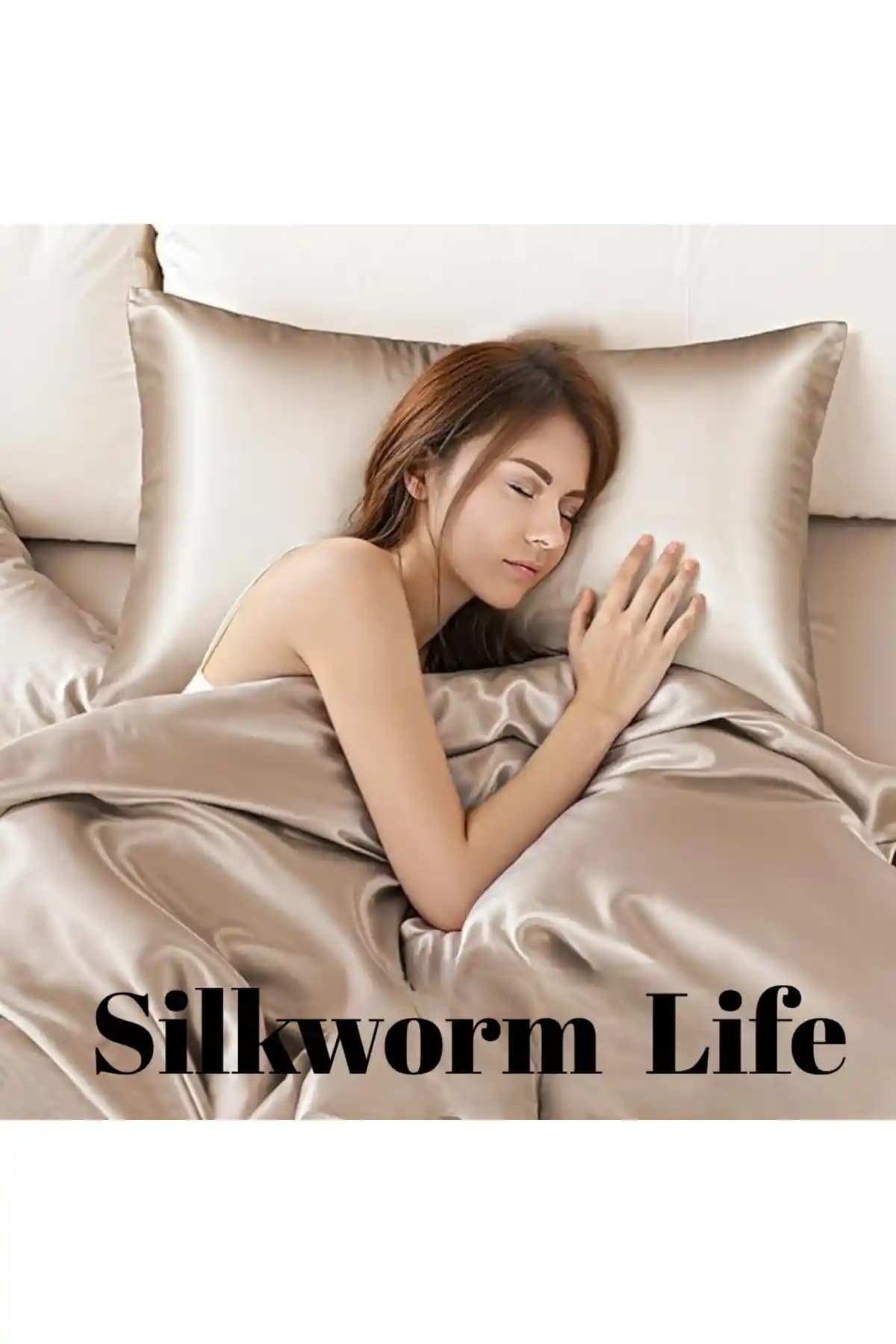 Silkworm Life %100 İpek Yastık Kılıfı: Sağlıklı Uyku ve Cilt Dostu Konfor Ürünü