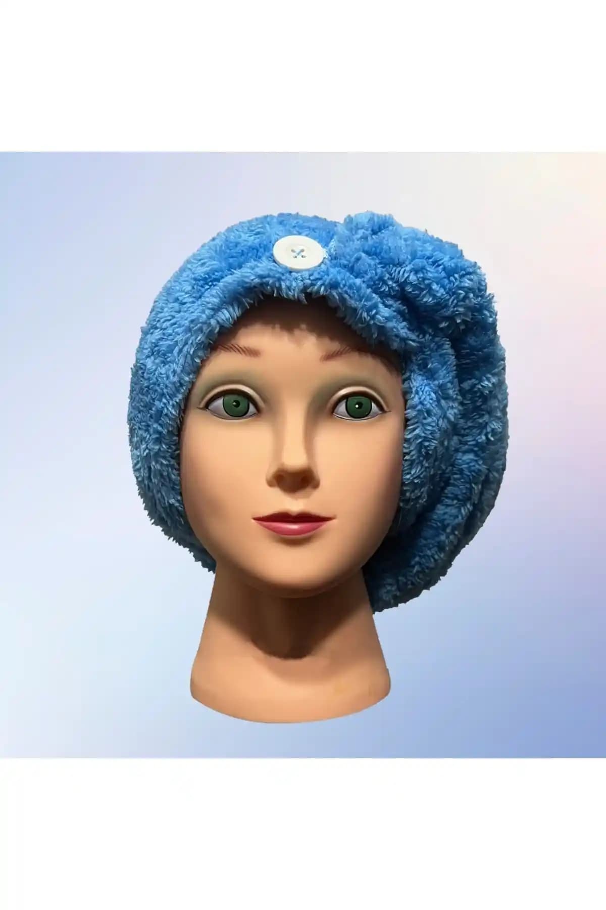 WİKRO Banyo Sonrası Saç Bonesi Havlu: Modern ve Şık Mikrofiber Banyo Aksesuarı