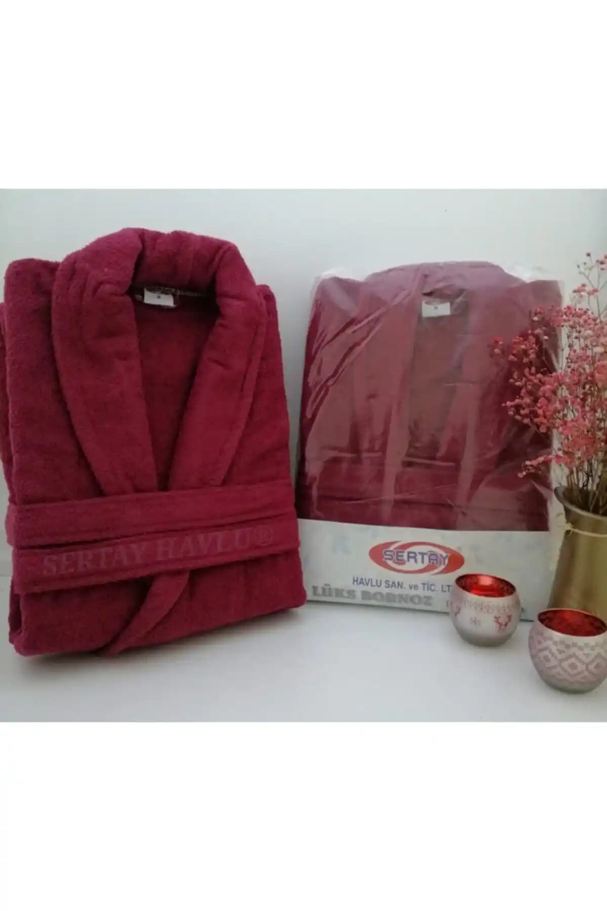 %100 Pamuk Lüks Tek Bornoz: Konfor ve Şıklığı Bir Arada Sunan Maxi Boy Tasarım