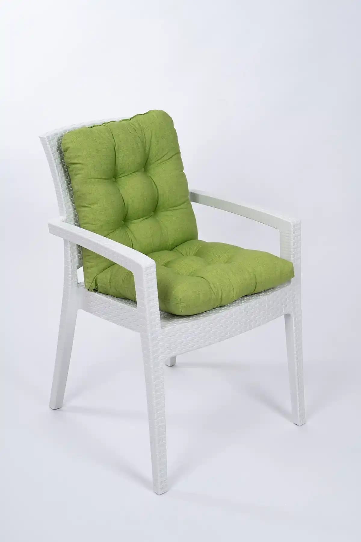 ALTINPAMUK Candy Pofidik Yeşil Sandalye Minderi: Konfor ve Şıklığın Buluşması