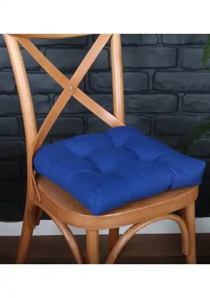 Altınpamuk Gold Lacivert ve Lorien Özel Dikim Bağcıklı Pofuduk Sandalye Minderi Karşılaştırması