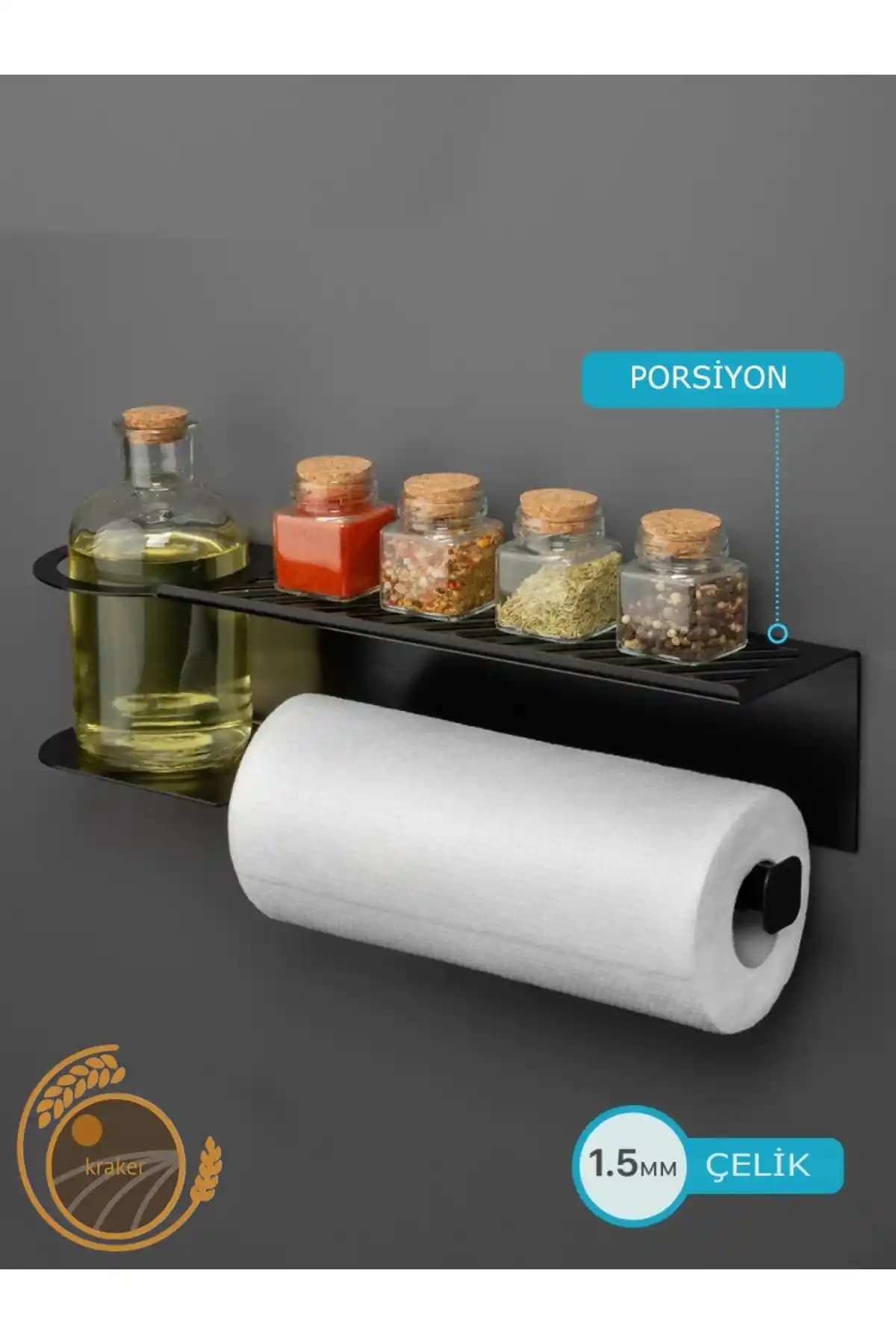 ATAK İklimlendirme Çok Renkli Metal Kraker Raflı Spray Hazneli Kağıt Havluluk