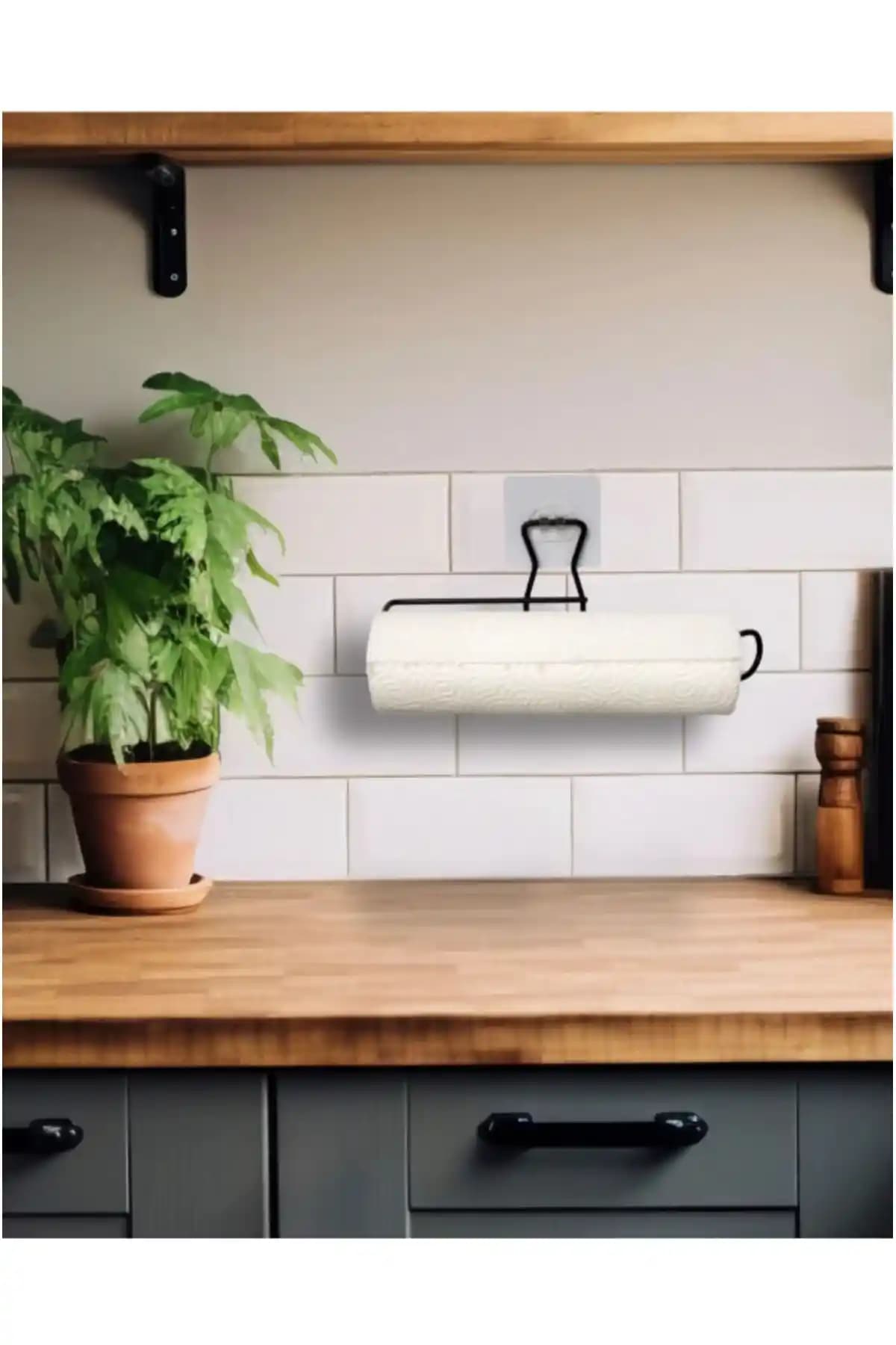 AYGÖREN HOME Kendinden Yapışkanlı Metal Rulo Kağıt Havluluk - Şık ve Pratik Çözüm