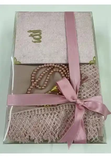 ayhanhome 4'lü Gelin Bohçası Seti: Çeyizlik ve Hediyelik Geleneksel İbadet Seti