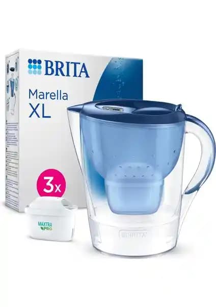BRITA Marella XL 3,5 Litre Maxtra Pro Filtreli Su Arıtma Sürahisi - Etkili ve Pratik Çözüm