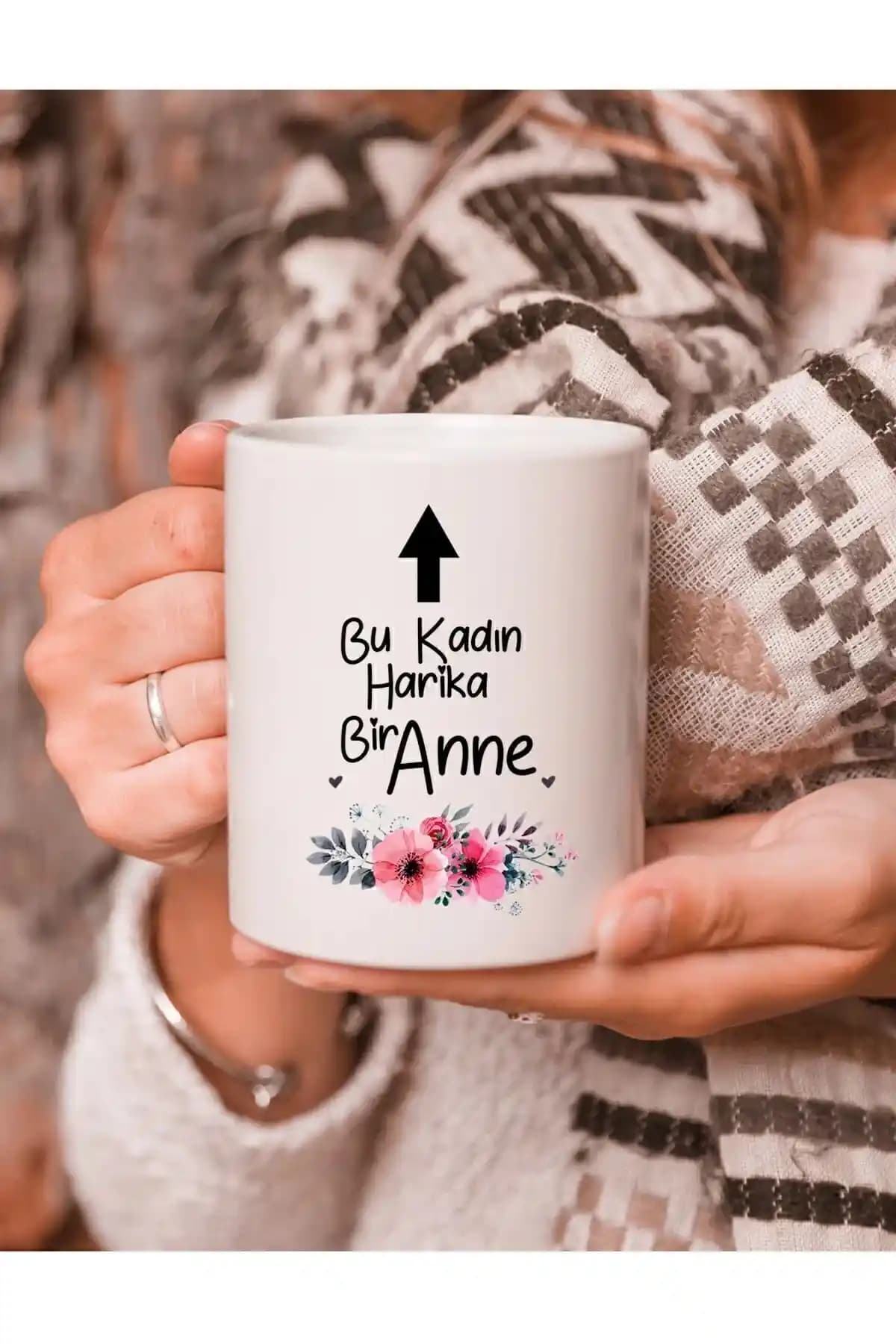 Genel Markalar Özel Baskılı Beyaz Kupa Bardak - Anne Hediyesi ve Günlük Kullanım İçin