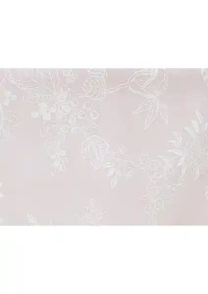 Madame Coco Jannie PVC Masa Örtüsü Pudra Renk 100x140 cm Dayanıklı ve Şık Tasarım