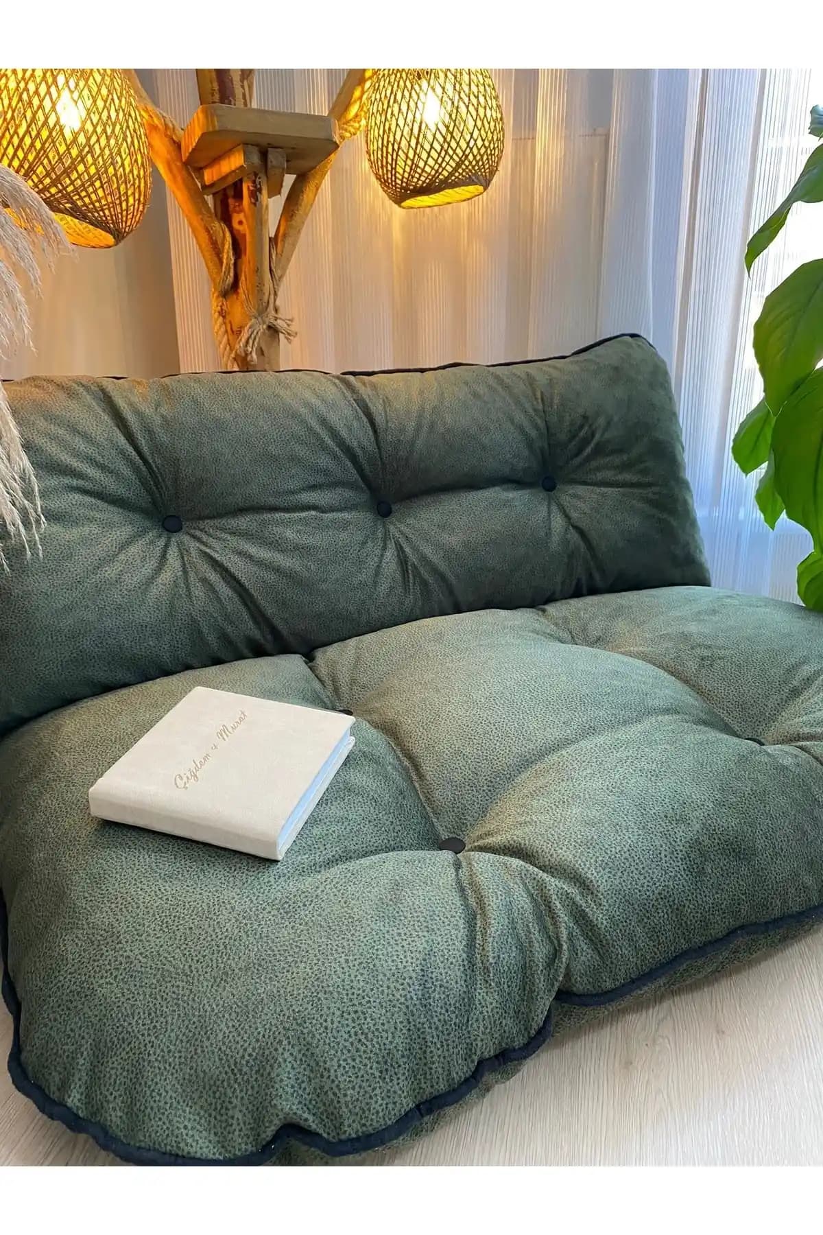 MÇ HOME Palet Minderi 2'li Takım Yer Minderi: Modern ve Konforlu Oturma Çözümü