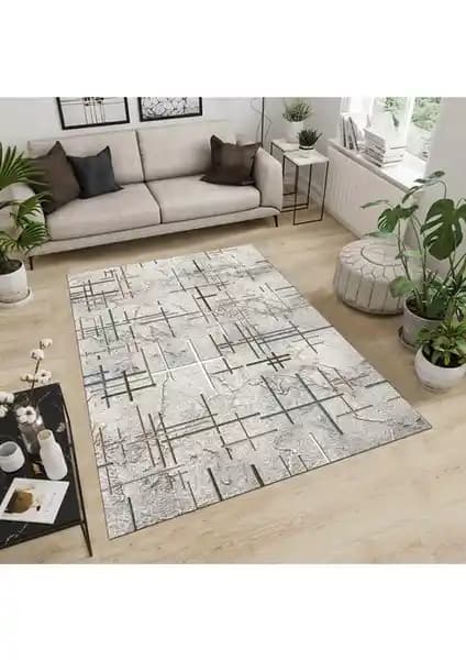 Mutlu Çeyiz MC37 Süngerli Lastikli Dijital Baskılı Yıkanabilir Halı Örtüsü Özellikleri