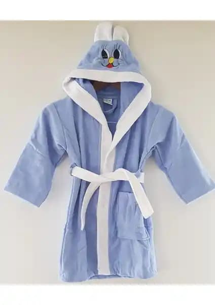 My Sweet Baby Kadife Çocuk Bornozu: Pamuklu, Yumuşak ve Yüksek Su Emiciliğiyle Konfor