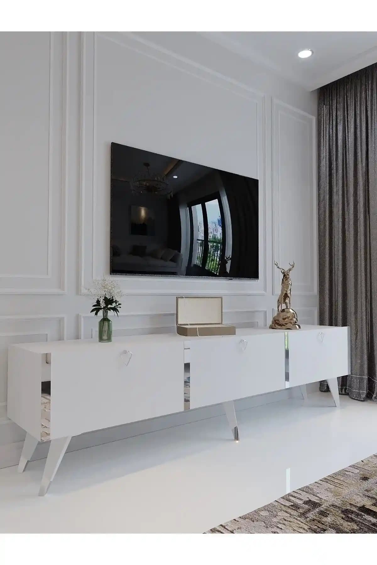 Myniture Festival S3017-1 TV Ünitesi: Modern Tasarım ve Fonksiyonel Depolama Çözümü